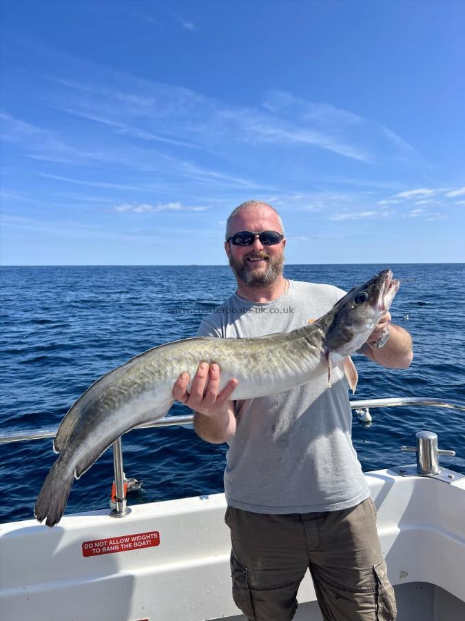 11 lb 12 oz Ling by Dave Beadle
