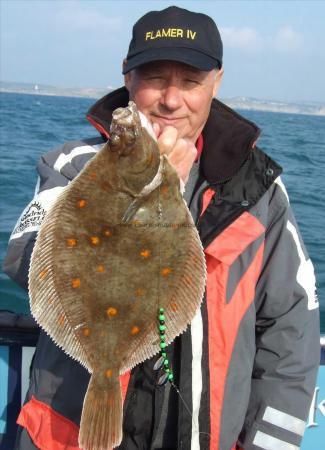 3 lb 8 oz Plaice by Brian Martin