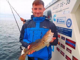 2 lb 9 oz Cod by Jordan.