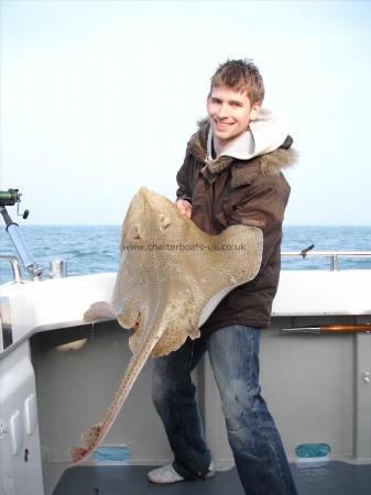 26 lb 6 oz Blonde Ray by James Smith