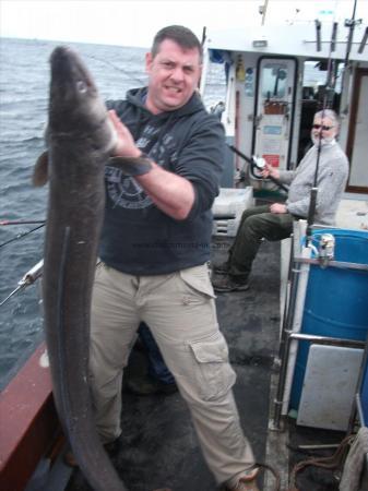 45 lb Conger Eel by Ed