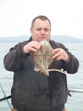 2 lb 2 oz Spotted Ray by Brian Warrington