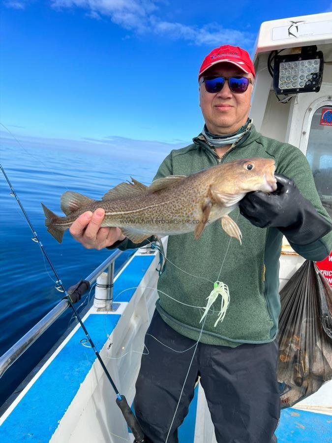 4 lb 3 oz Cod by Unknown