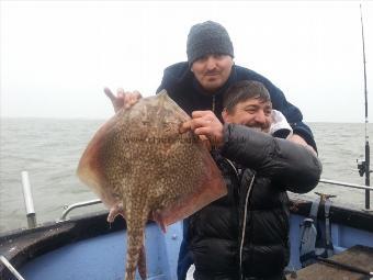 10 lb Thornback Ray by Pauls party