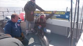 135 lb Porbeagle by Lynn Clews