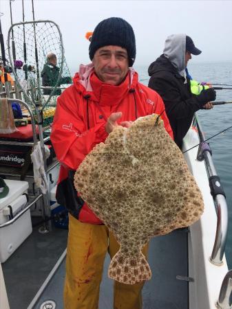 11 lb Turbot by Steve Cowl