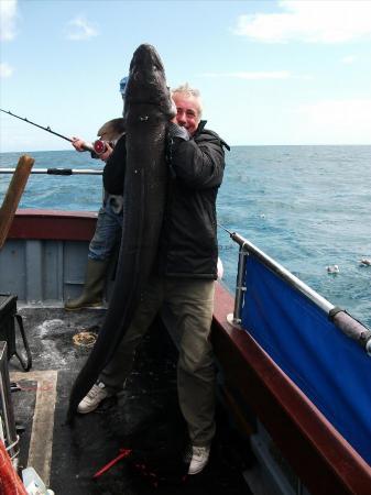 60 lb Conger Eel by Mick