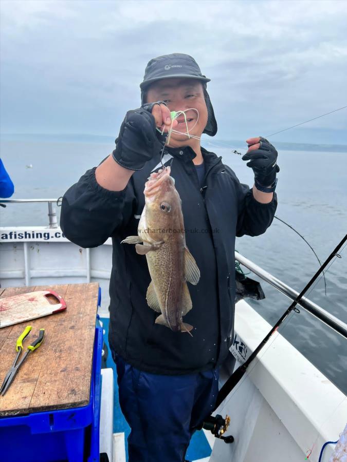 3 lb 1 oz Cod by Alan.