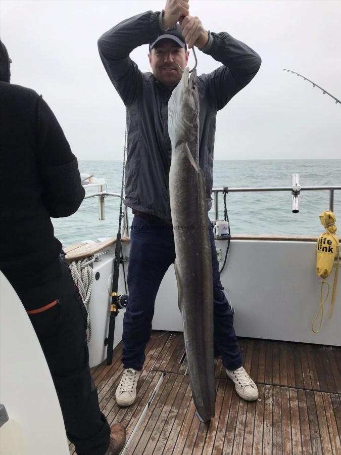 24 lb Conger Eel by Tom