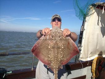 11 lb 14 oz Thornback Ray by Biggers the Beast