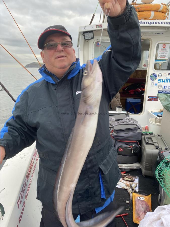 4 lb Conger Eel by Rod Wilkinson.