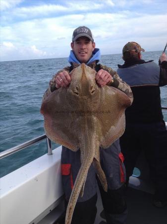 26 lb 8 oz Blonde Ray by Andy Haydon