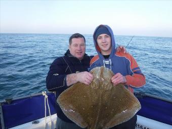 18 lb 10 oz Blonde Ray by Unknown