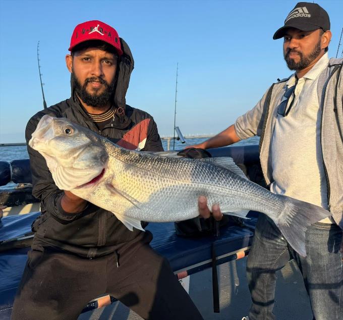 8 lb Bass by Unknown