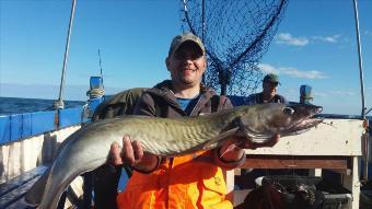 13 lb 8 oz Ling by Kevin Marples