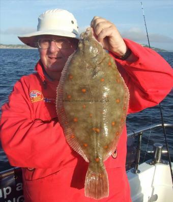 5 lb 7 oz Plaice by Bill Oliver