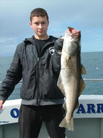 14 lb Pollock by Joe Montague