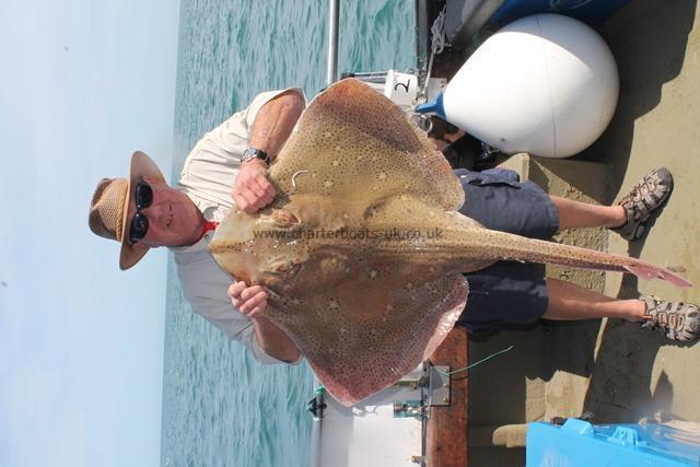 33 lb 7 oz Blonde Ray by David Pitman