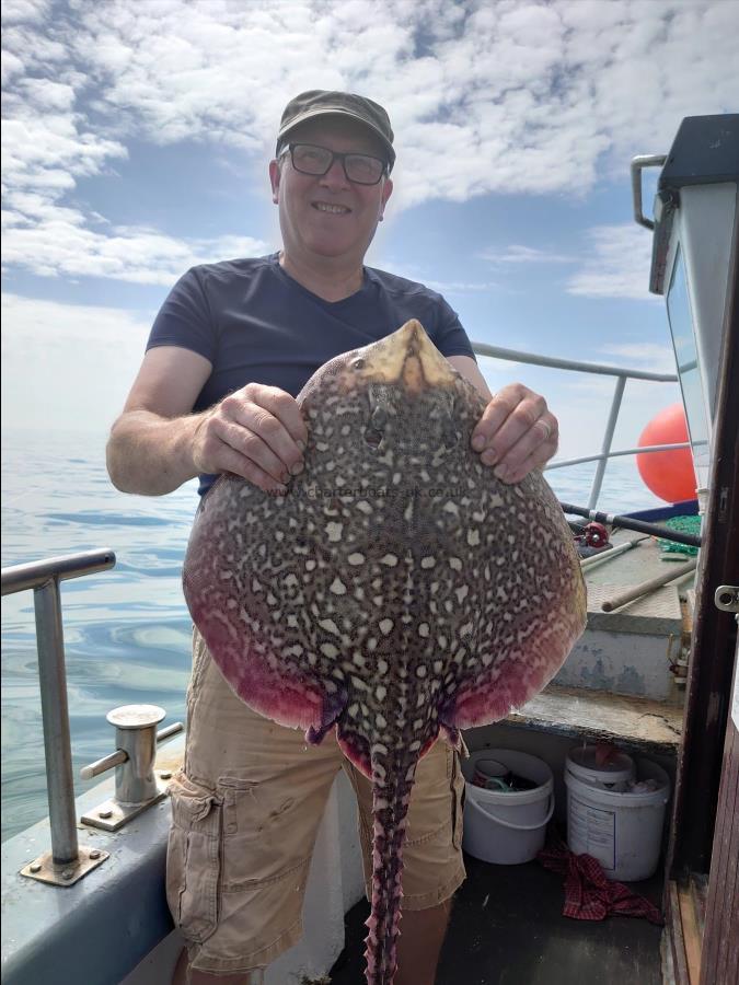 9 lb 6 oz Thornback Ray by Jack