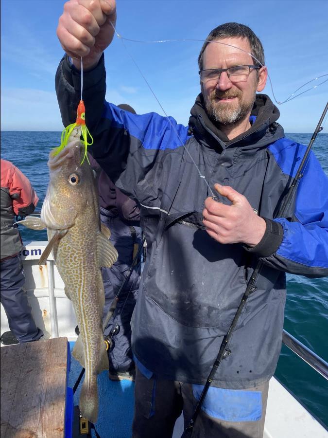 4 lb 8 oz Cod by Jason.