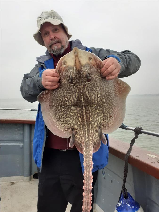 10 lb 8 oz Thornback Ray by Jes  english