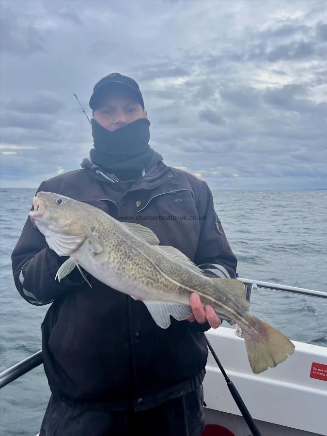 4 lb 8 oz Cod by Jim Lister