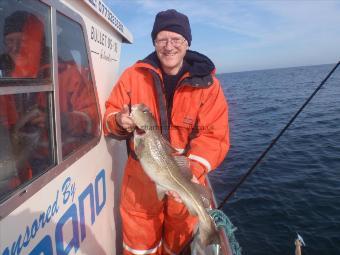 6 lb 4 oz Cod by Robin Crawshaw from Ilkley West Yorks.