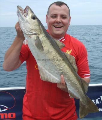 13 lb Pollock by Martin Vass