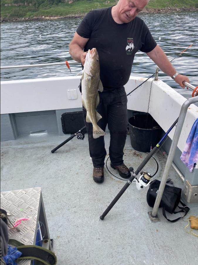 4 lb Cod by Top angler today Bob 8 keepers