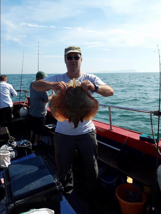 6 lb Undulate Ray by Dave Gubb from Poole.....