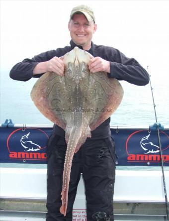 15 lb 12 oz Undulate Ray by Andy Butcher