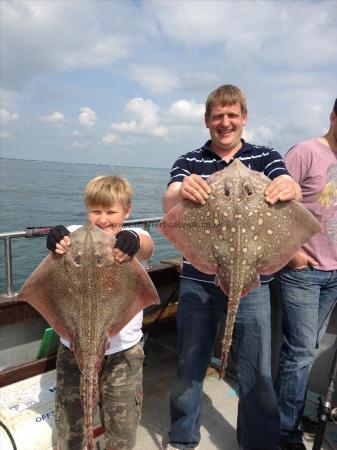 11 lb Thornback Ray by Star of the future and his driver !