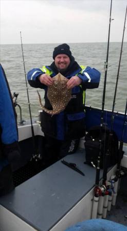 4 lb 8 oz Common Skate by Simon