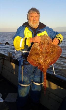 14 lb 8 oz Thornback Ray by kevin