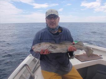 7 lb 9 oz Cod by Derek Wiggins from Leeds.