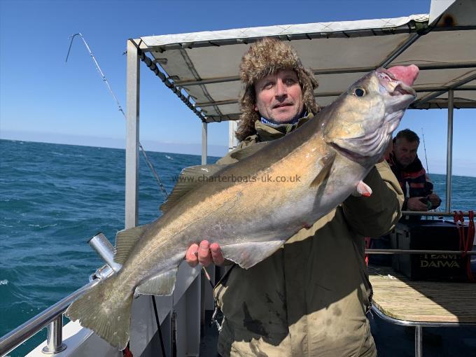 13 lb 9 oz Pollock by Phil