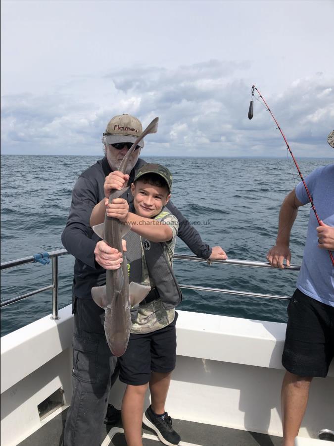 6 lb 7 oz Starry Smooth-hound by Josh