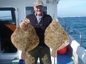 13 lb 2 oz Turbot by bob