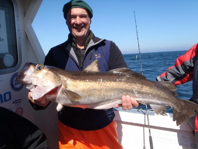 12 lb 6 oz Pollock by Nigel Hall.