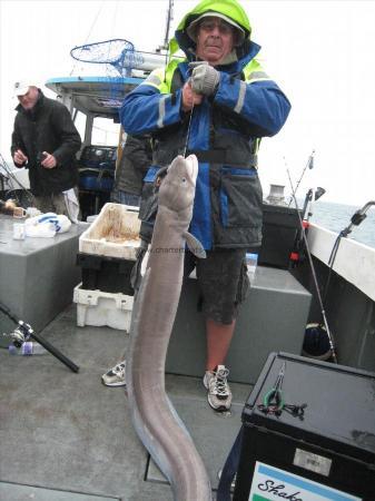 45 lb Conger Eel by Guy