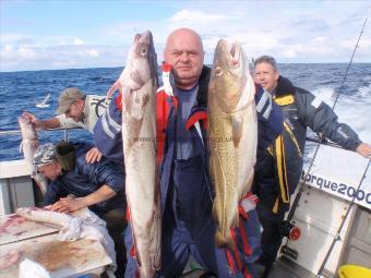 10 lb Cod by Jim Arthur from Darwin Blackburn.