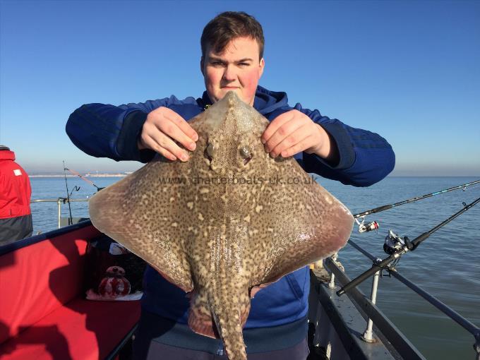 9 lb Thornback Ray by Charlie from ramsgate