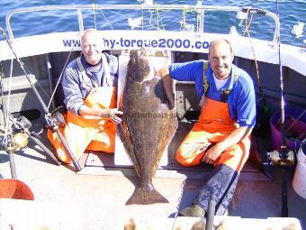 50 lb Halibut by John Wilcock from Bradford.