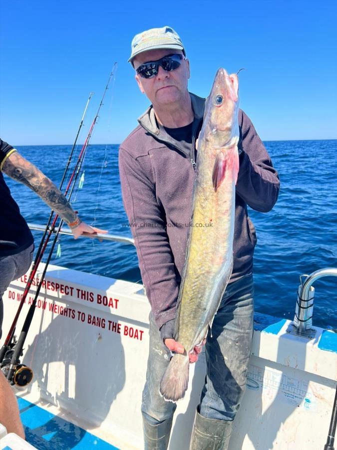 6 lb 14 oz Ling by Mark.