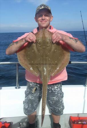 13 lb Blonde Ray by Tim Norman
