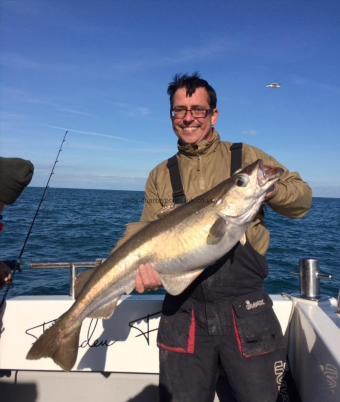 16 lb 10 oz Pollock by Leigh Wilshaw