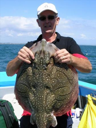 16 lb 12 oz Undulate Ray by Steve Roberts, CMUK Ltd., Poole