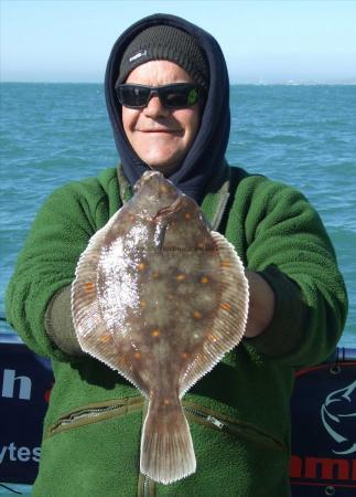 2 lb 4 oz Plaice by Bryn Roberts