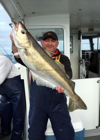 16 lb 4 oz Pollock by Phil