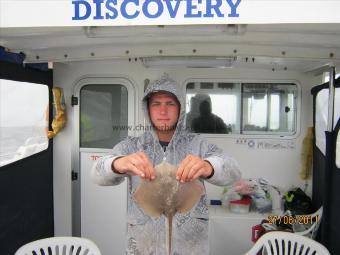 1 lb 9 oz Cuckoo Ray by Unknown